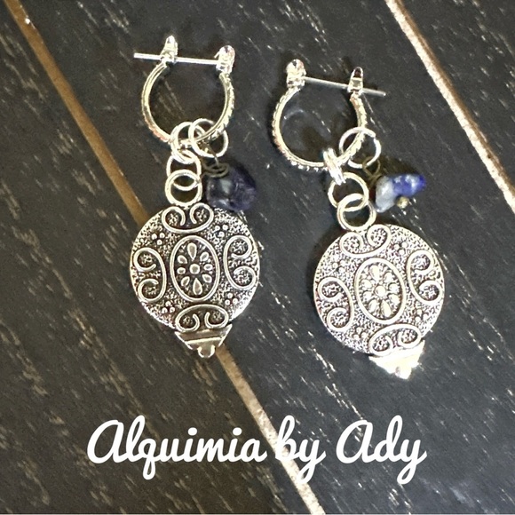 Alquimia Silver Earrings - Picture 1 of 1